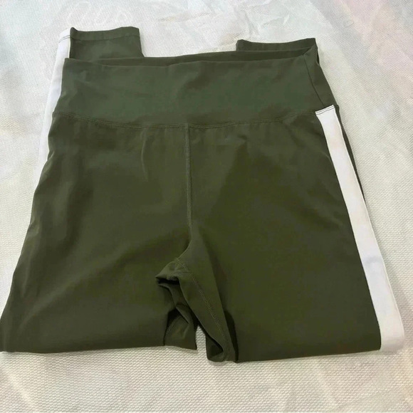 Zyia Active Forest Night Stripe Luxe Hi Rise 7/8 Legging Size 14-16 - Picture 2 of 11